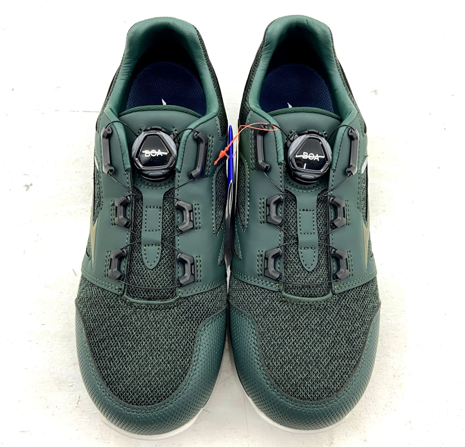 盛岡48-0014 ♥ Mizuno ミズノ オールマイティ LSII 52 L BOA 26.0 cm グリーン×ゴールド 3 E ♥|80