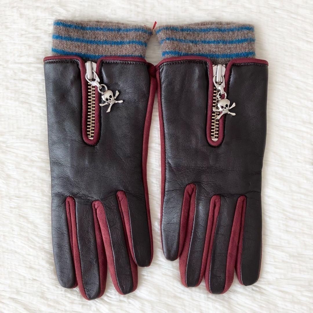 【新品タグ付き】ヴィヴィアンウエストウッド ロング手袋/グローブW50 21cm タグ付き・未使用品】 ヴィヴィアン ウエストウッド 手袋 グローブ