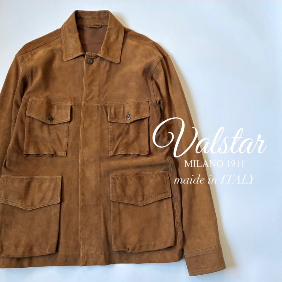 VALSTAR / ゴートスエード サファリジャケット - メルカリ