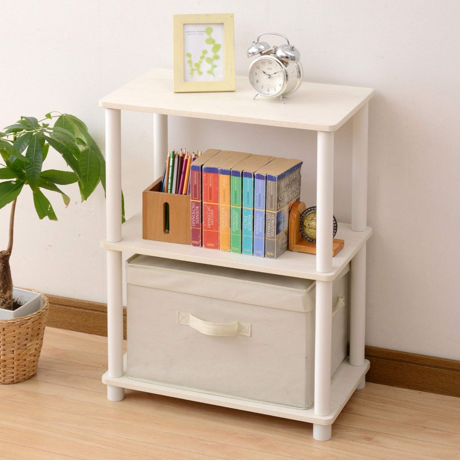 山善(YAMAZEN) ラック オープンシェルフ 山善(YAMAZEN) ラック オープンシェルフ 幅47×奥行27×高さ63.5cm 3段