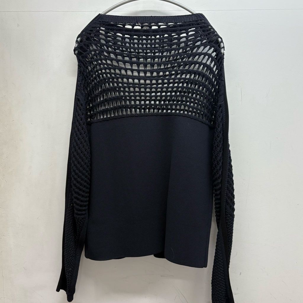 HELMUT LANG ヘルムートラング グリッドオープンメッシュニット