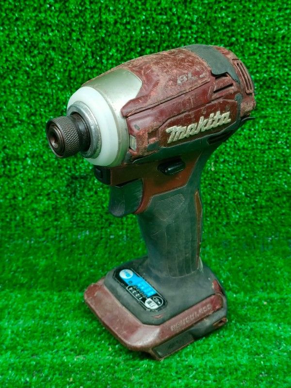 ◎ レターパック マキタ 充電式インパクトドライバ 本体のみ オーセンティックレッド 内部オーバーホール済み