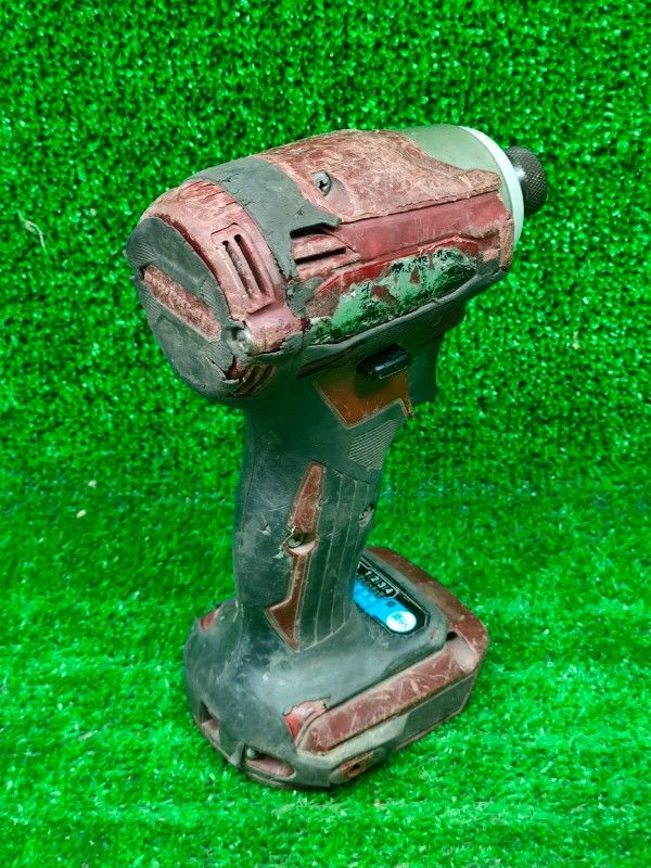 レターパック マキタ 充電式インパクトドライバ 本体のみ オーセンティックレッド 内部オーバーホール済み