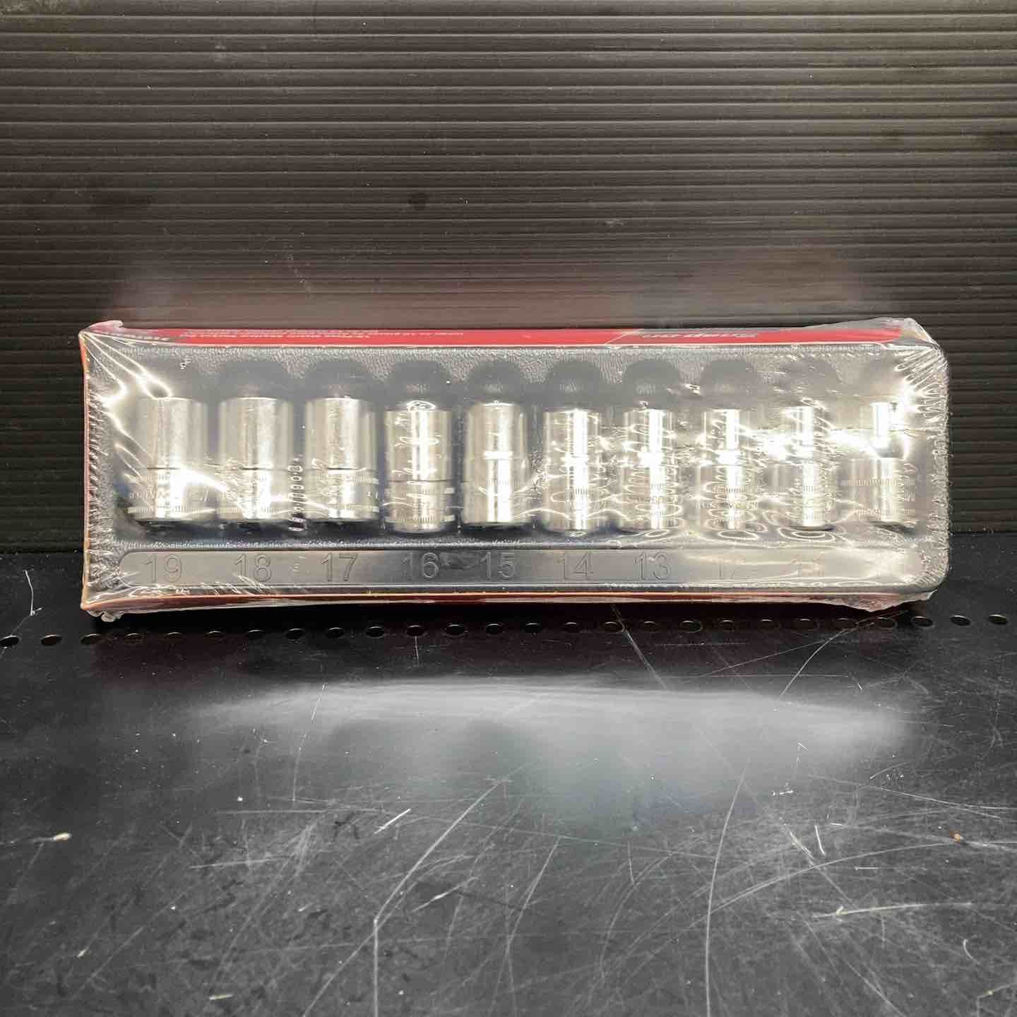 スナップオン Snap on 1 2 ソケットセット ショート 6ポイント ミリサイズ 10 19 mm