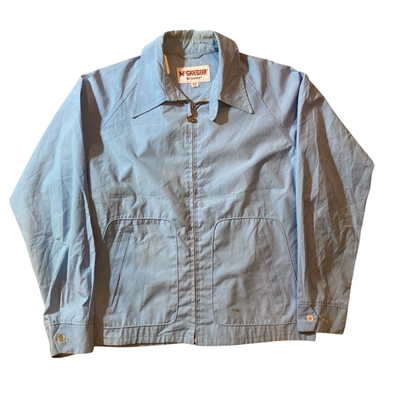 70s macregor swing top Blue size42/ 70年代製 マクレガー スウィング