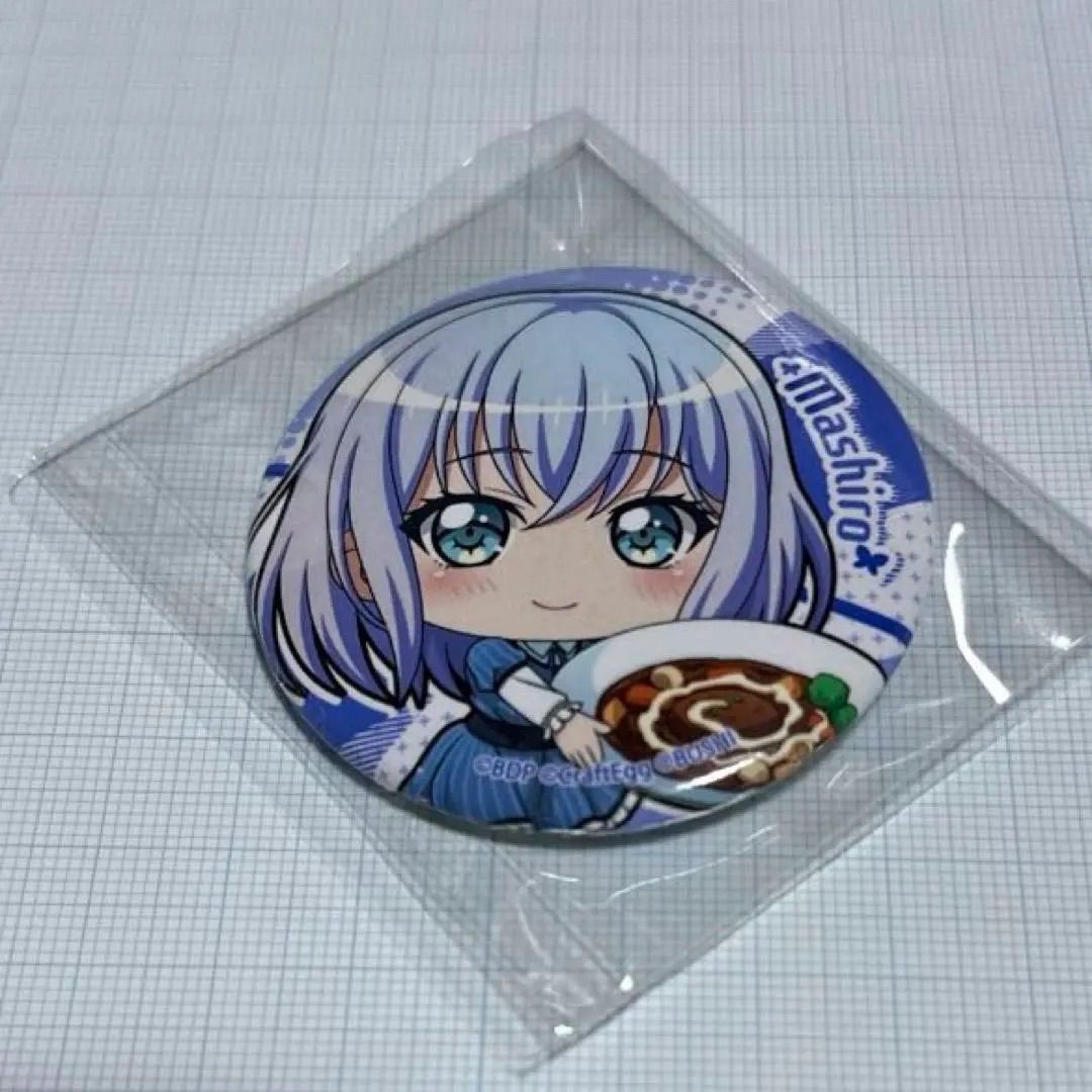 バンドリ 倉田ましろ 缶バッジ むぎゅっと - メルカリ