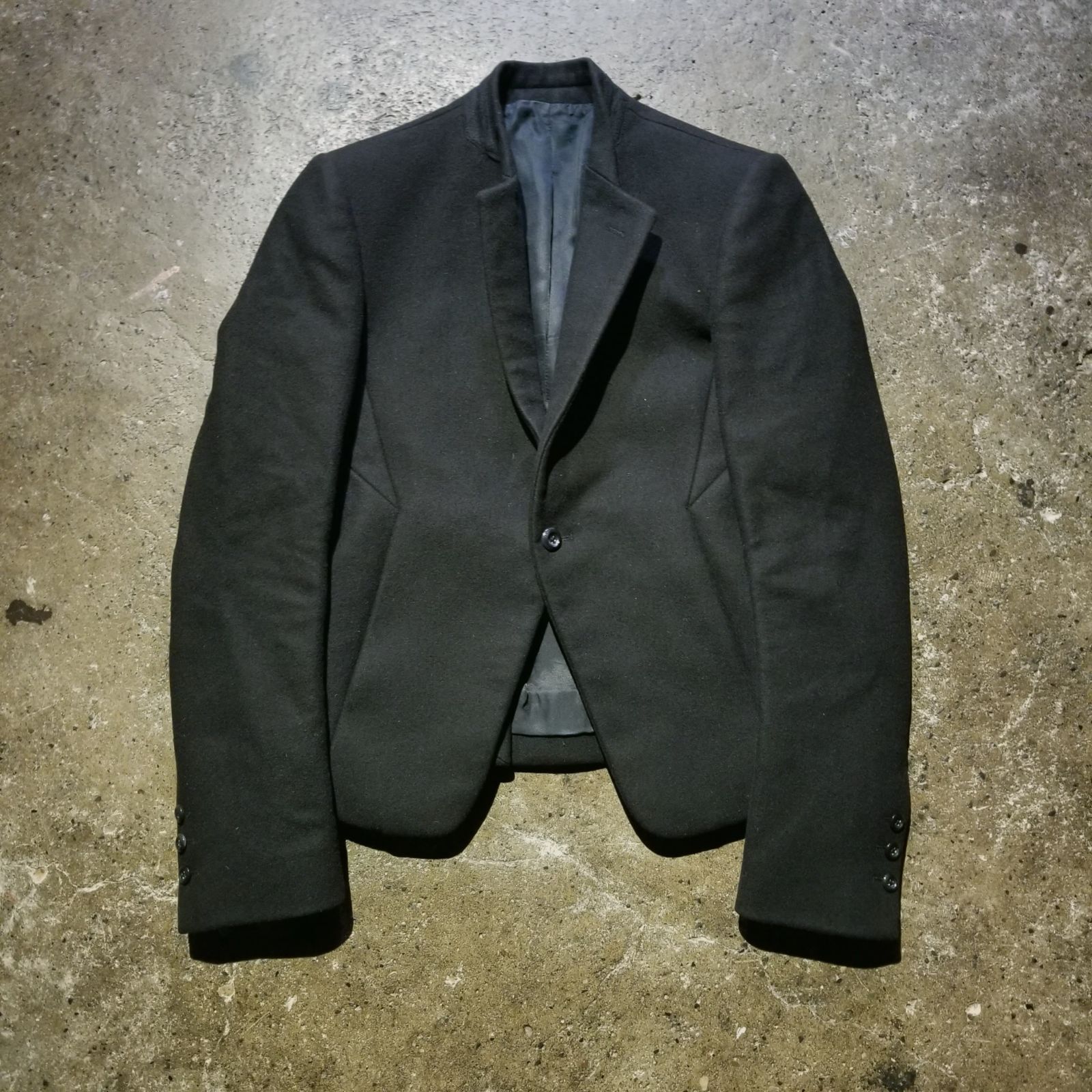 Rick Owens 12aw ウールショートテーラードジャケット 46 リック