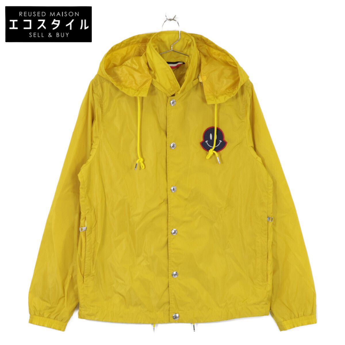 MONCLER モンクレール 17年製 LANCE スマイルパッチ ナイロンコーチ