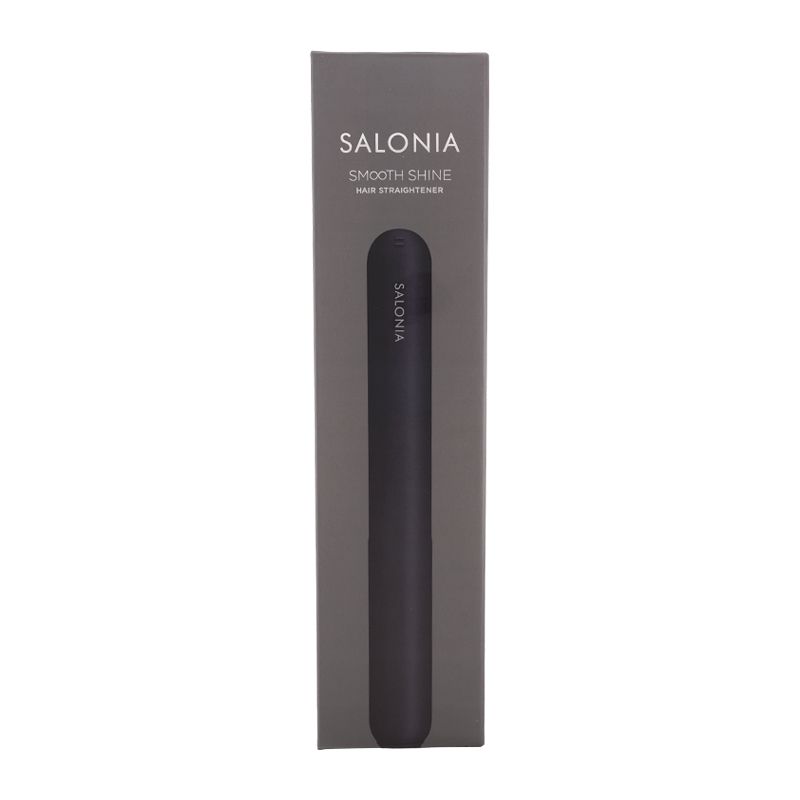 SALONIA サロニア スムースシャイン ストレートヘアアイロン 24 mm 3種類から選べる ブラック グレー ピンクストレートアイロン 宅急便