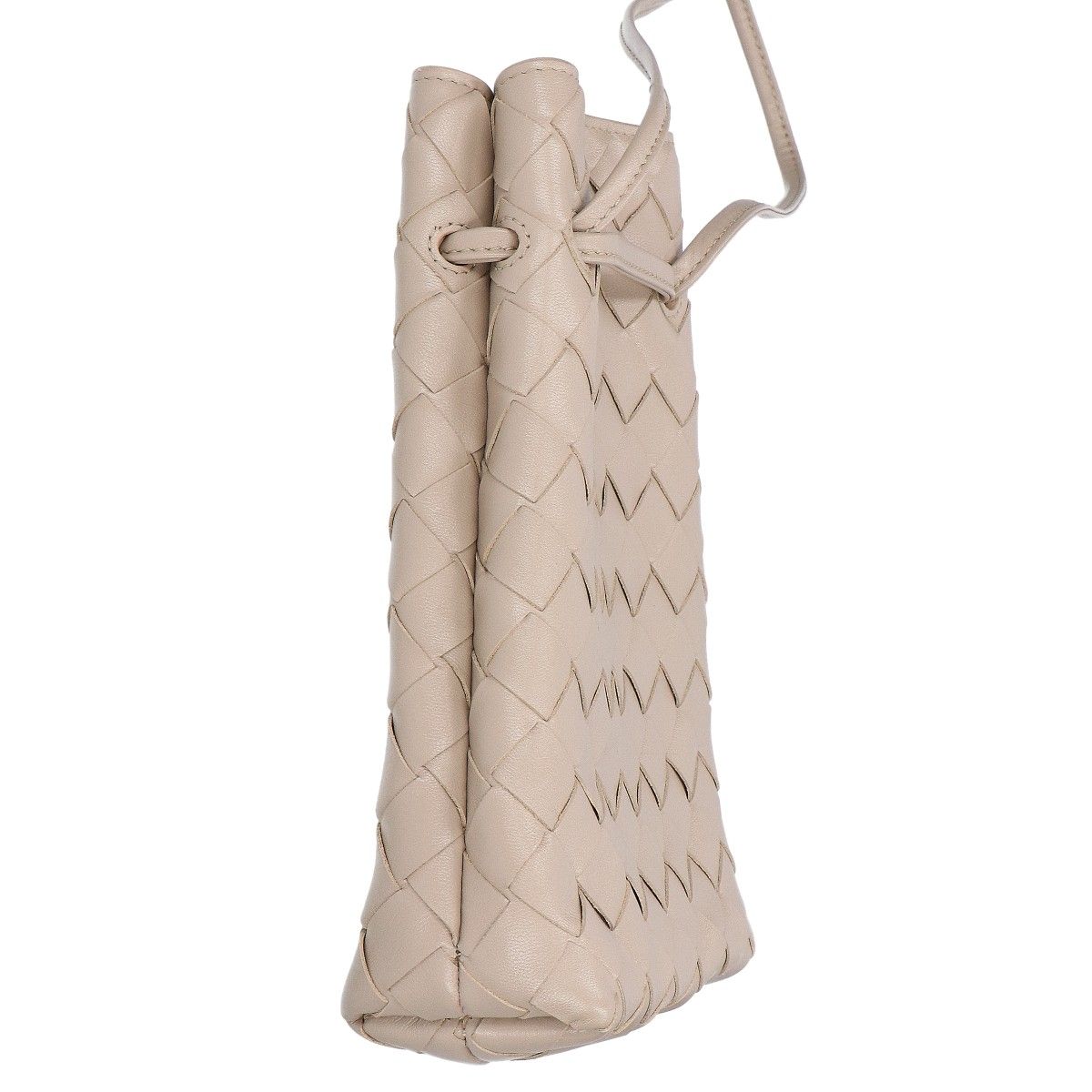 BOTTEGA VENETA ボッテガヴェネタ イントレチャート レザー ポーチ ボッテガヴェネタ イントレチャート スモール リストレット ポーチ