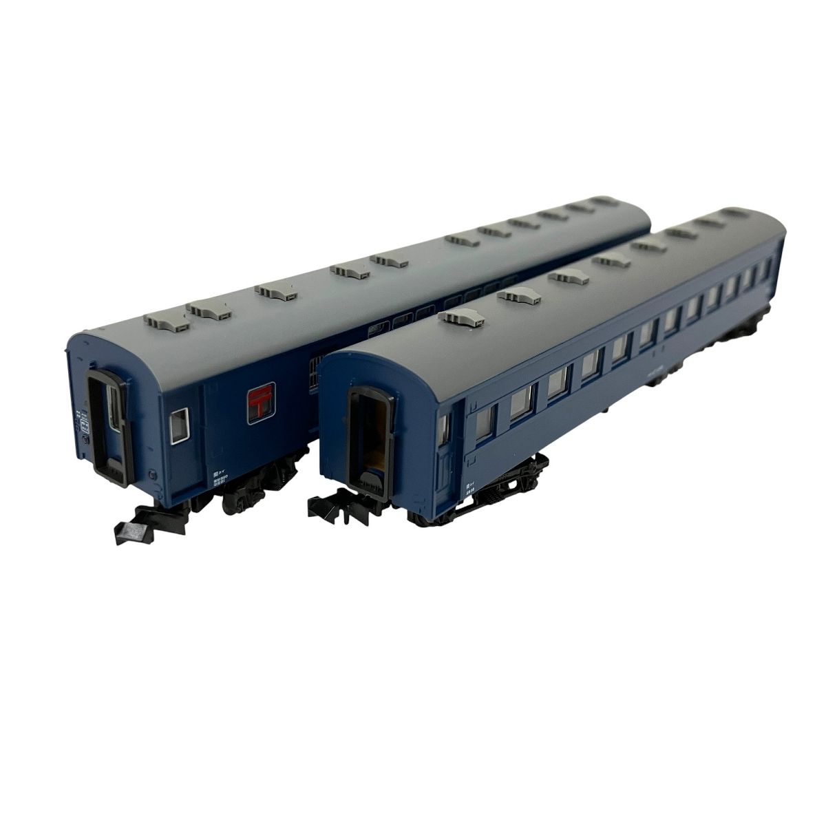 KATO 10-034-1 旧形客車 4両セット (ブルー) Nゲージ 鉄道模型 中古