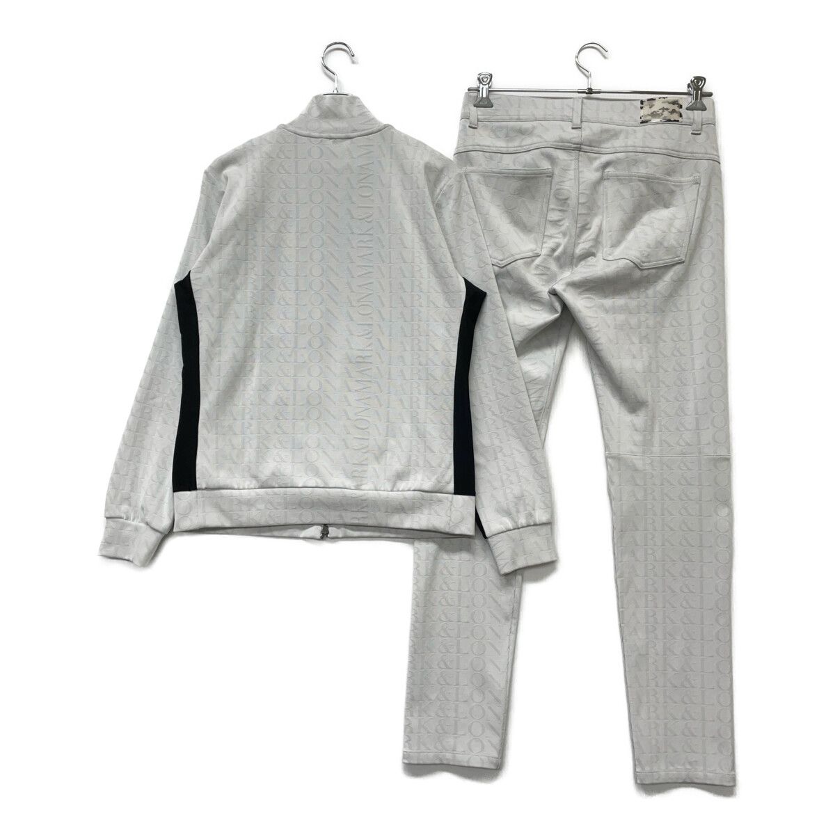 中古 メンズ マークアンドロナ MARK&LONA セットアップ 46(M) 白系