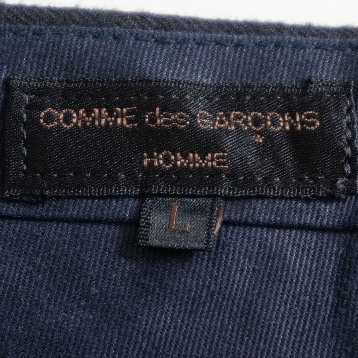 AD1990】COMME des GARCONS HOMME 【90S 2タック ワイドストレート