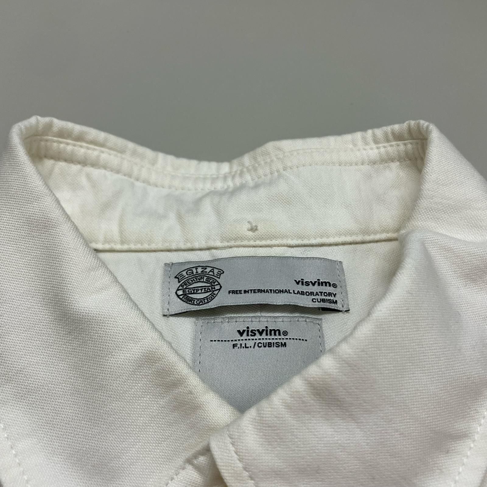 VISVIM Design Shirt デザインアームシャツ 長袖シャツ ビズビム