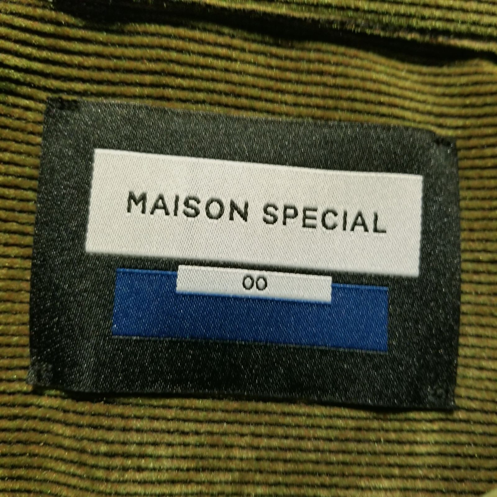 Maison Special 25aw Prime-Over Flocky Print Regular Collar Shirt