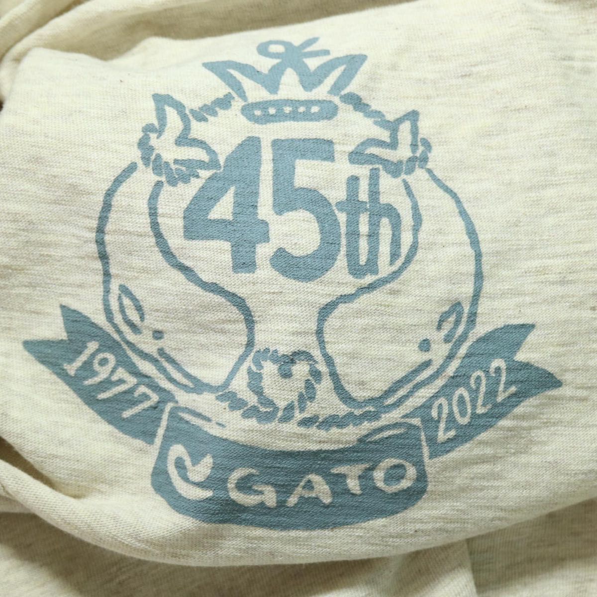 45R 45周年 ヨックネック 天竺 ワンピース R刺繍 アニバーサリー 45R フォーティファイブアール 45周年 ヨックネック 天竺 ワンピース R