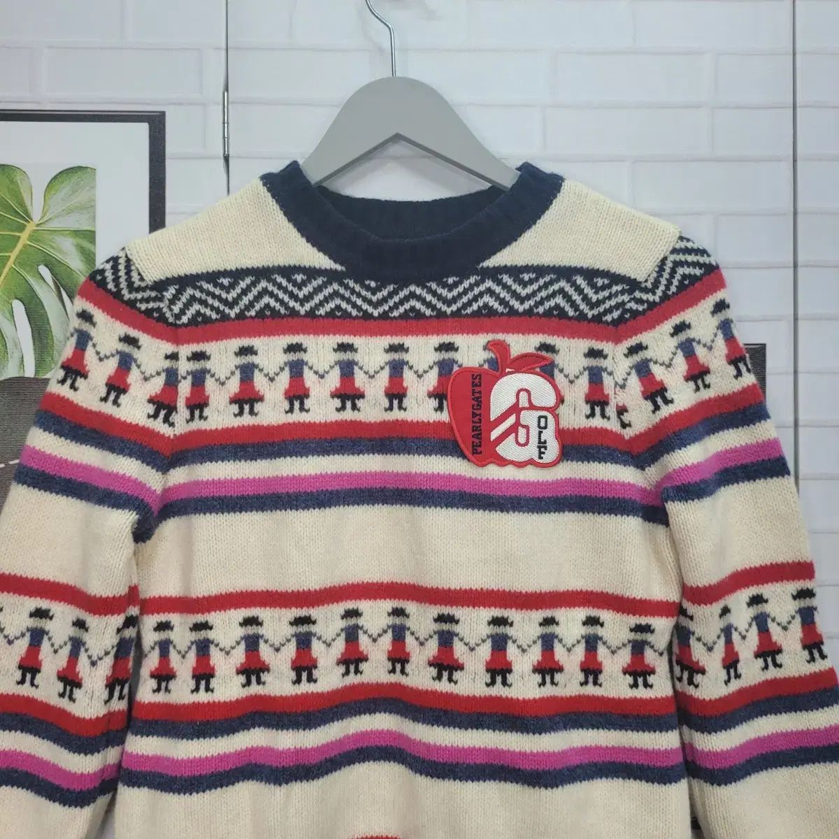 パーリーゲイツ ゴルフ 防風 ニット セーター