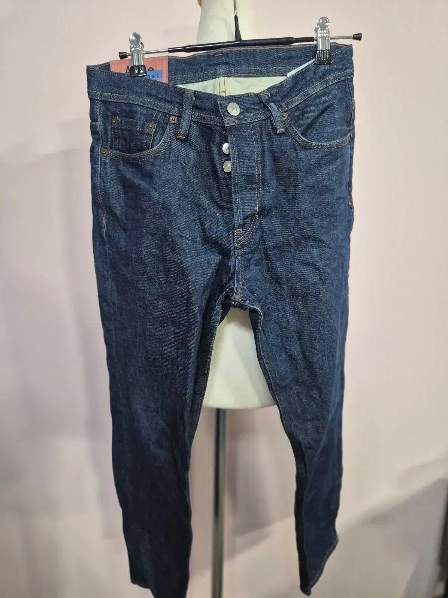 Acne Studios アクネストゥディオズ デニム ボタン フライ インディゴデニム