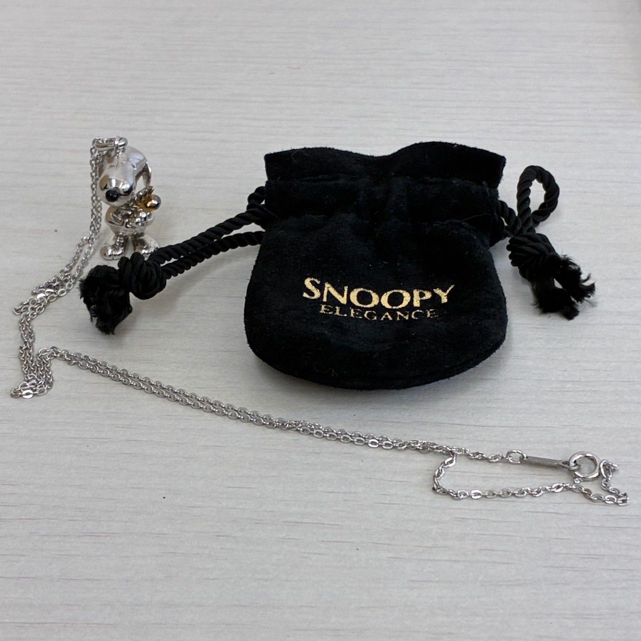 SNOOPY ELEGANCEスヌーピーエレガンス ペンダントとネックレス SNOOPY ELEGANCE スヌーピー エレガンス ネックレス ペンダント - メルカリ