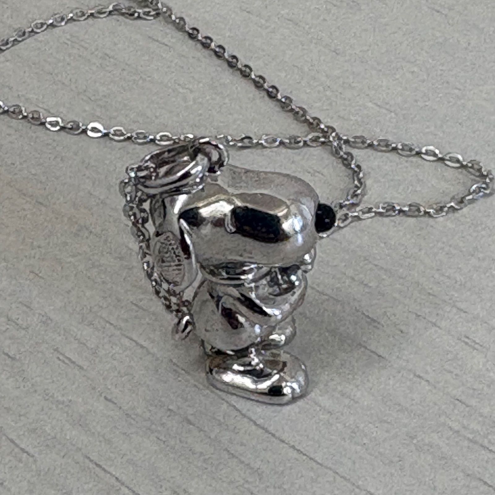 スヌーピー エレガンス ネックレス シルバー - メルカリ