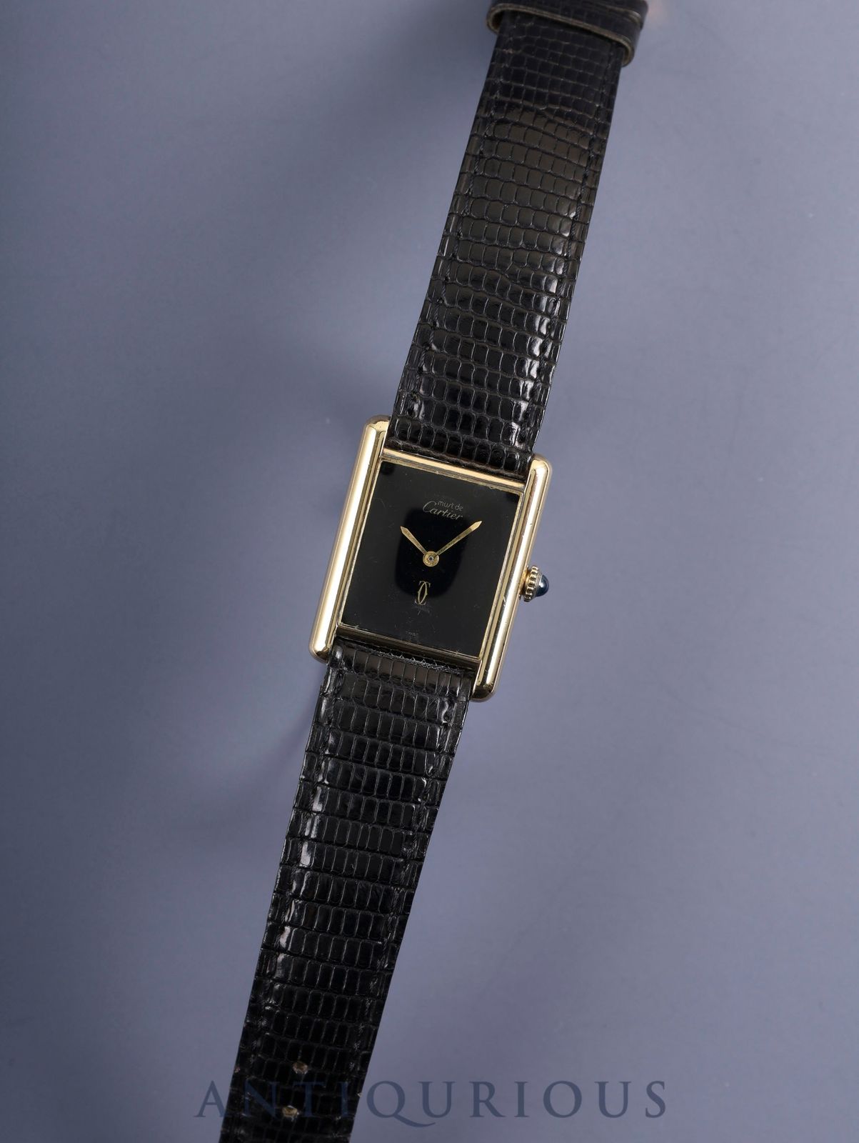 カルティエ マストタンク LM 手巻き Cal.78-1 SV925 純正革ベルト 純正