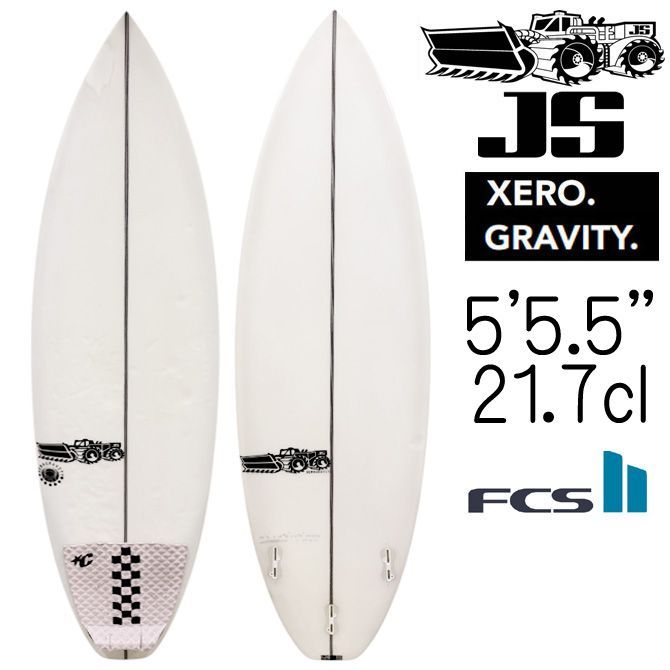 JSサーフボード ゼロ グラビティ モデル 5 1|2 21.7 L ユーズドボード | Surfboard JS Industries SurfBoards Xero Gravity Model 166.3 cm