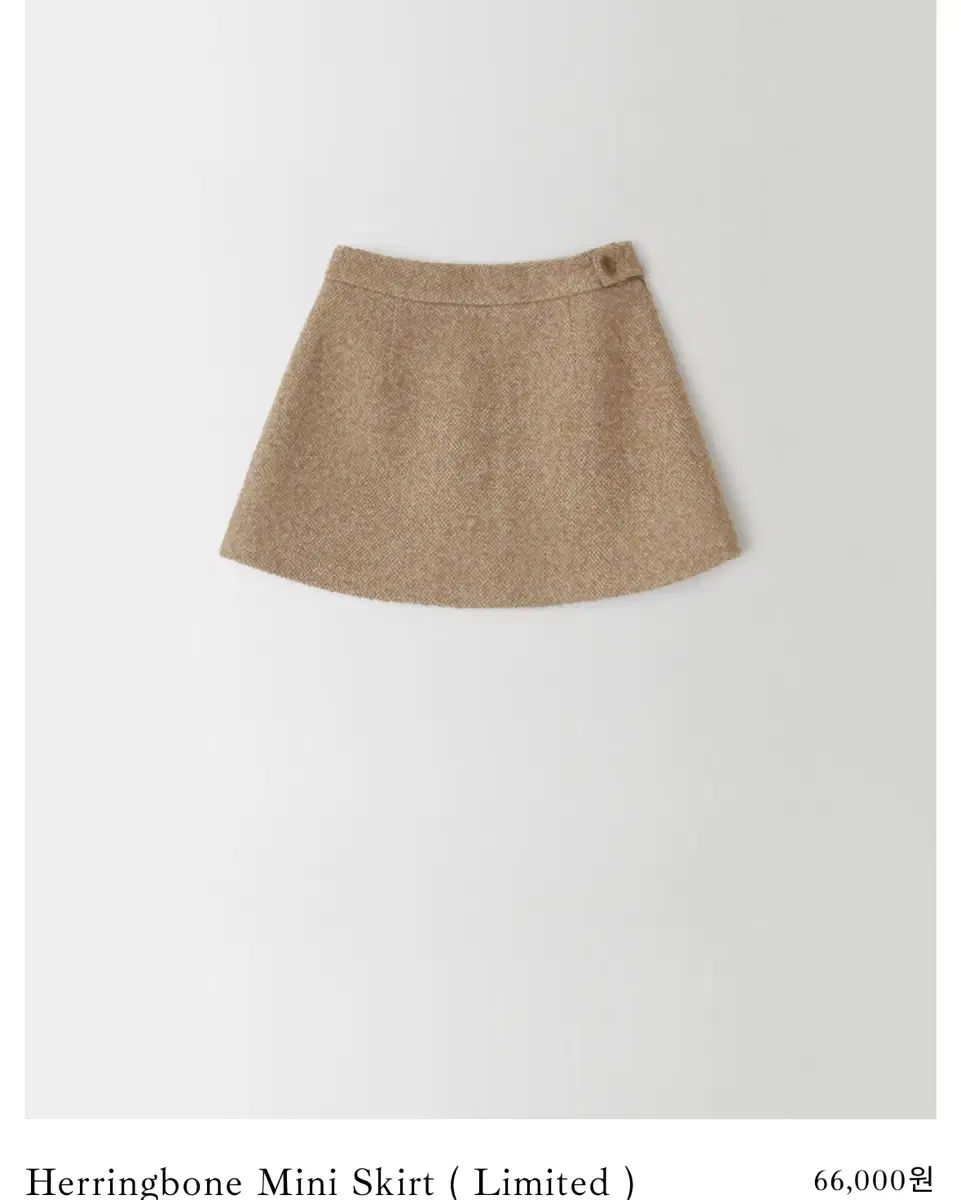 ondemin ヘリンボーン ミニスカート M