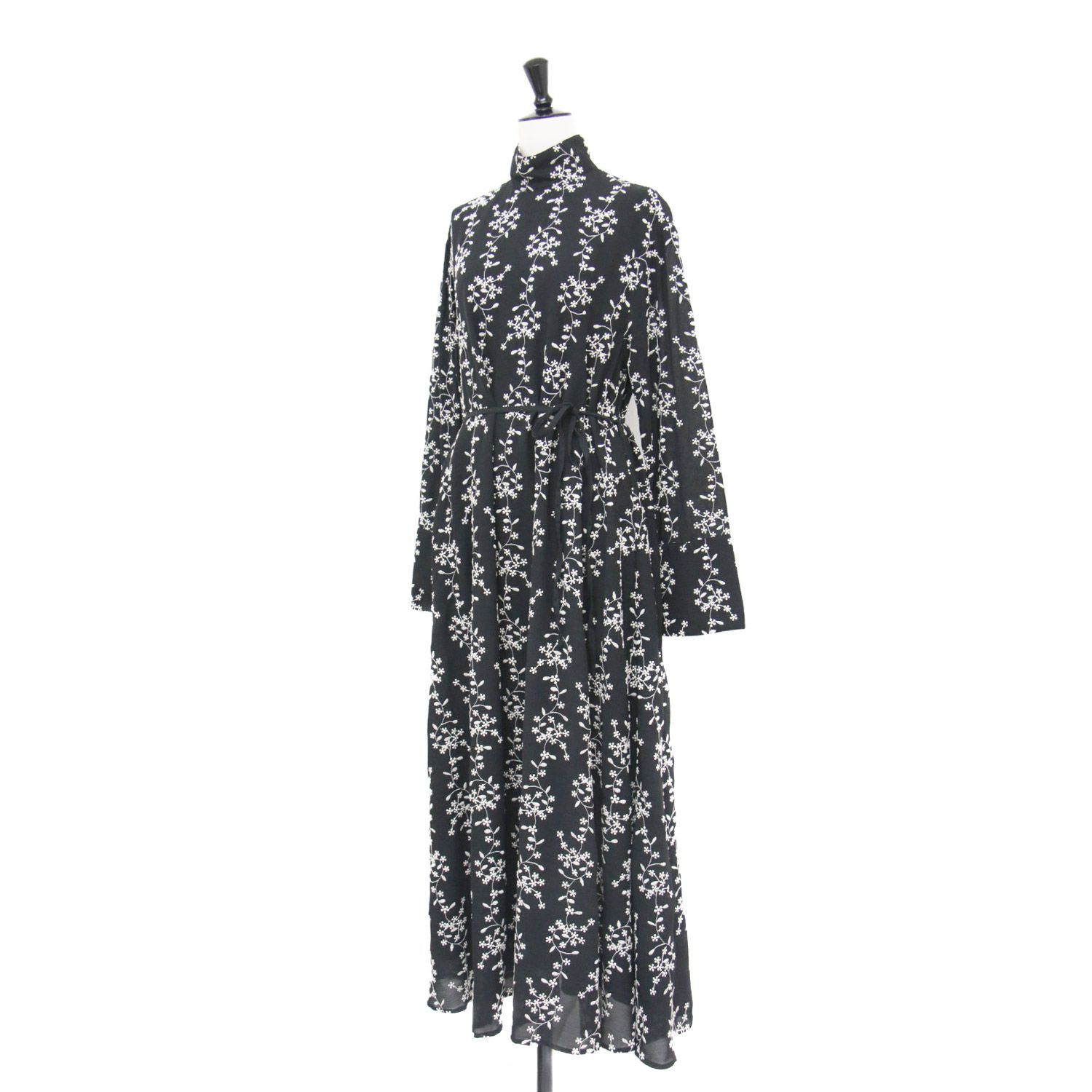 CLANE クラネ ワンピース ブラック 黒 サイズ:1(S) | ストライプ