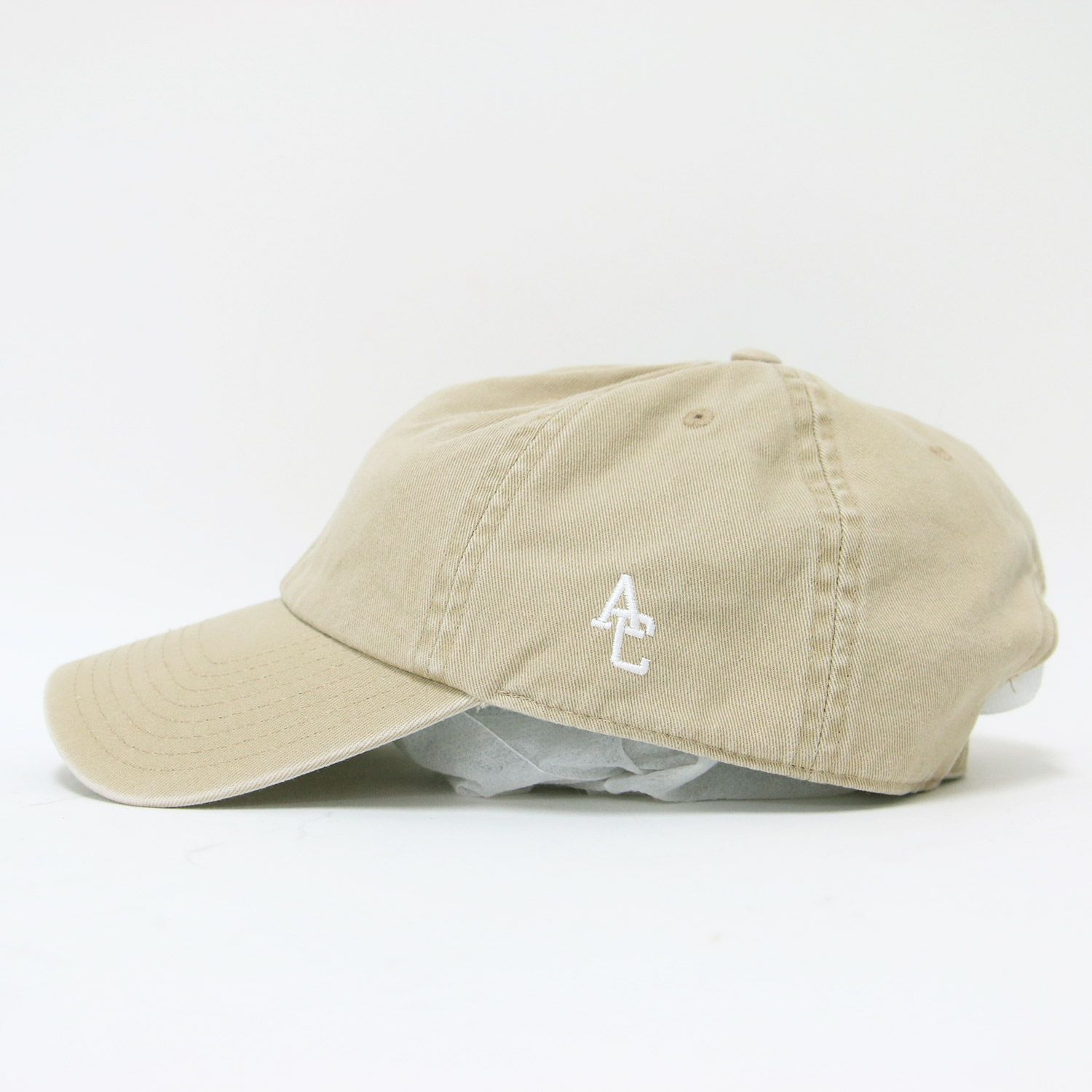 アメリカーナ × 47 キャップ ベージュ サイズ 23秋冬 SIDE AC CAP 帽子 ロゴ刺繍 コットン ブランド ファッション アイテム レディース