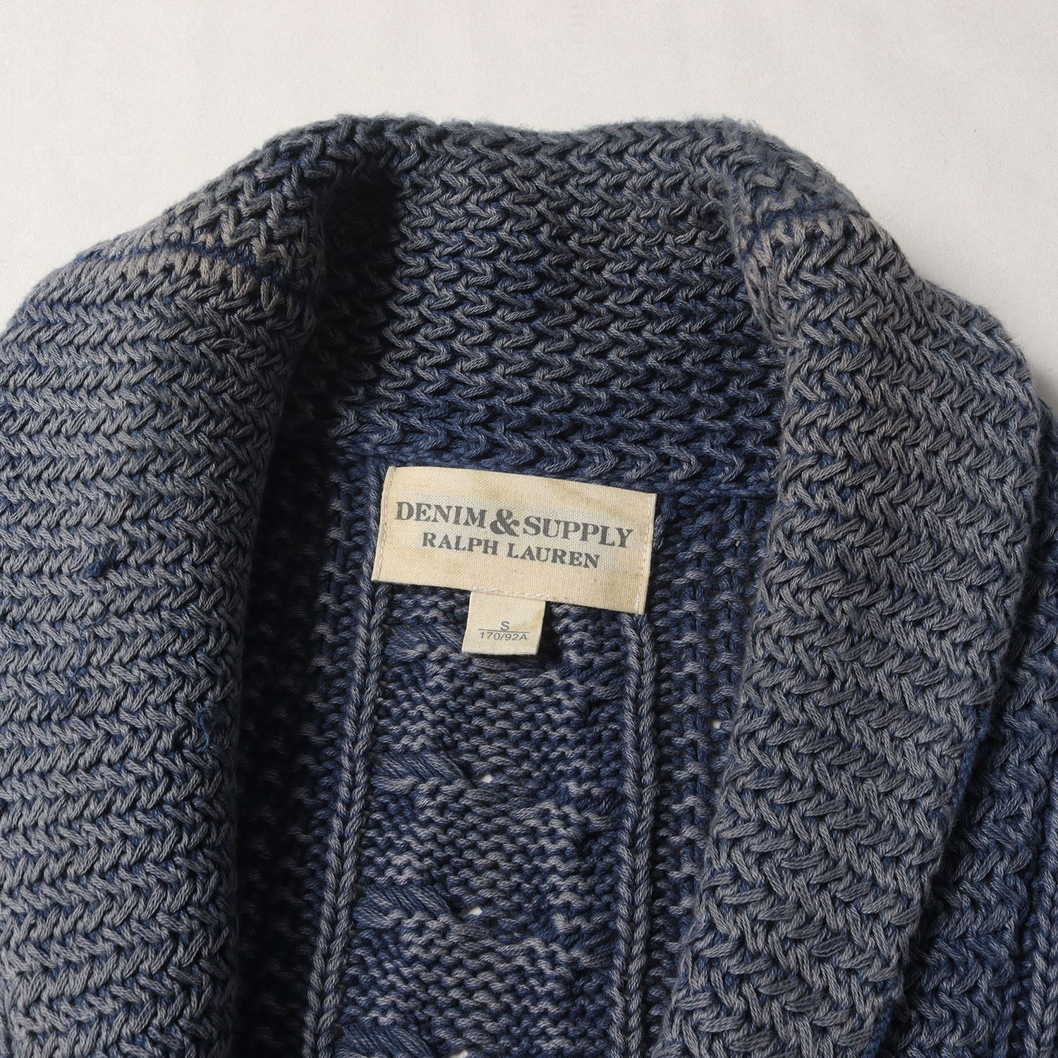 【美品】DENIM&SUPPLY RALPHLAUREN Mサイズ カーディガン DENIM & SUPPLY Ralph Lauren デニム&サプライ ラルフローレン