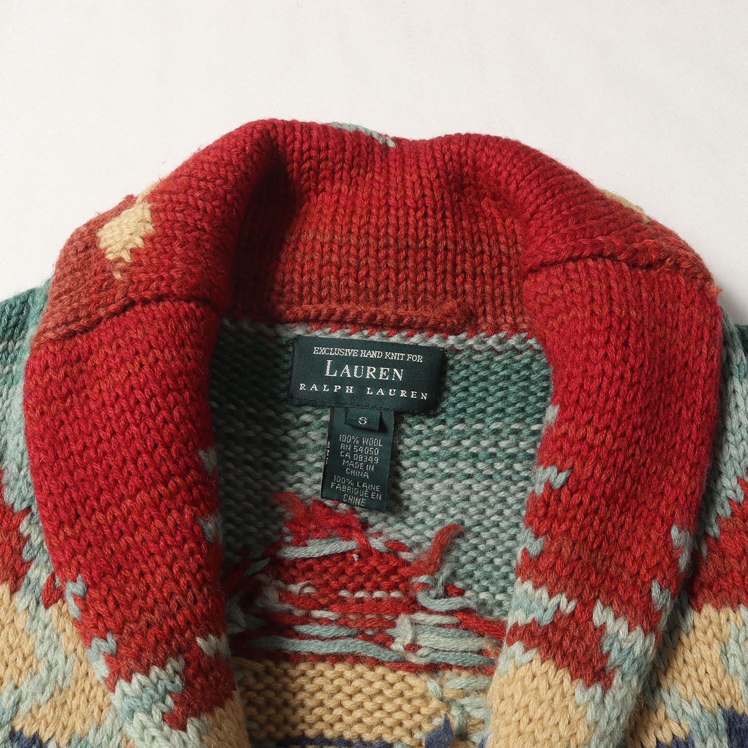 POLO Ralph Lauren ポロ ラルフローレン ガウン レッド ブルー