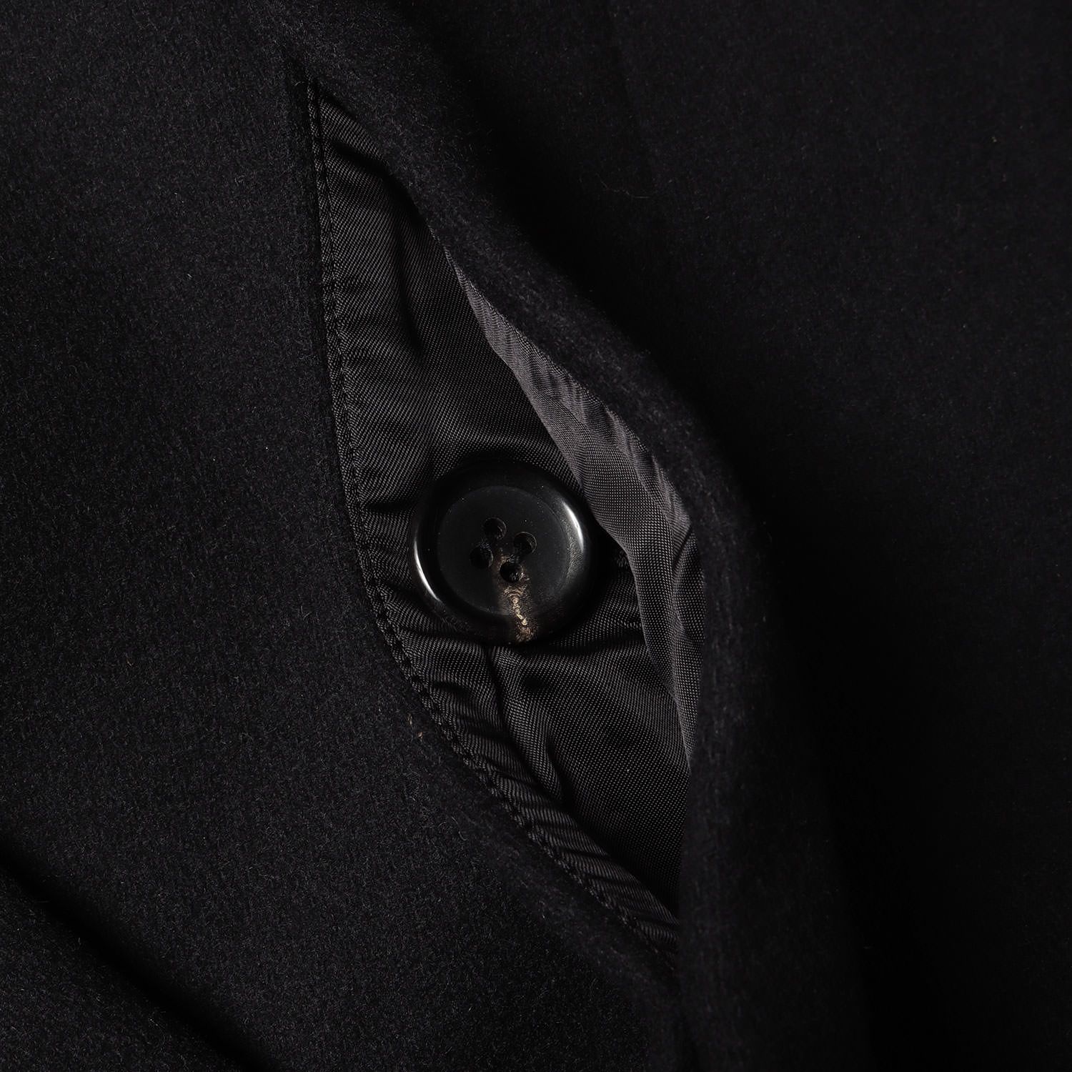 美品】A.P.C. アーペーセー コート ブラック 黒 サイズ:XS | メルトン