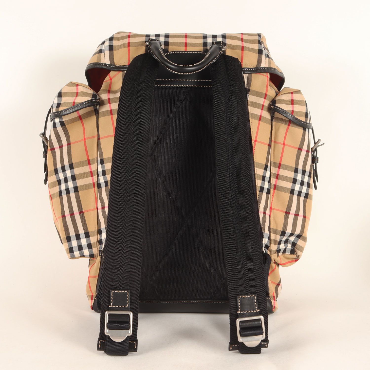 バーバリー　バックパック　リュック　ノバチェック　ホースロゴ　フラップキャンバス 楽天市場】【バッグ】BURBERRY バーバリー バックパック リュック