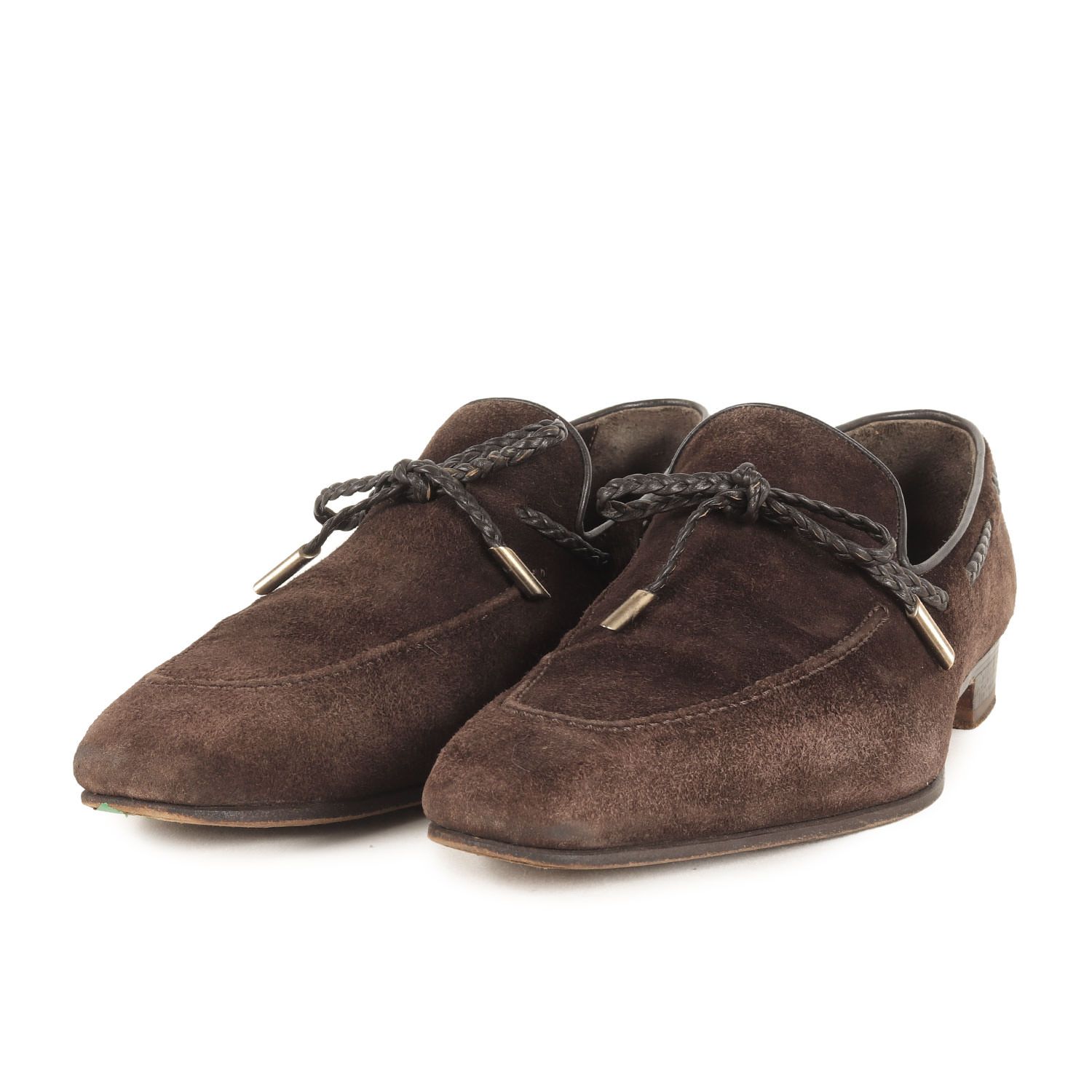 FERRANTE フェランテ サイズ:7 1/2(26.5cm相当) | スエード レザー