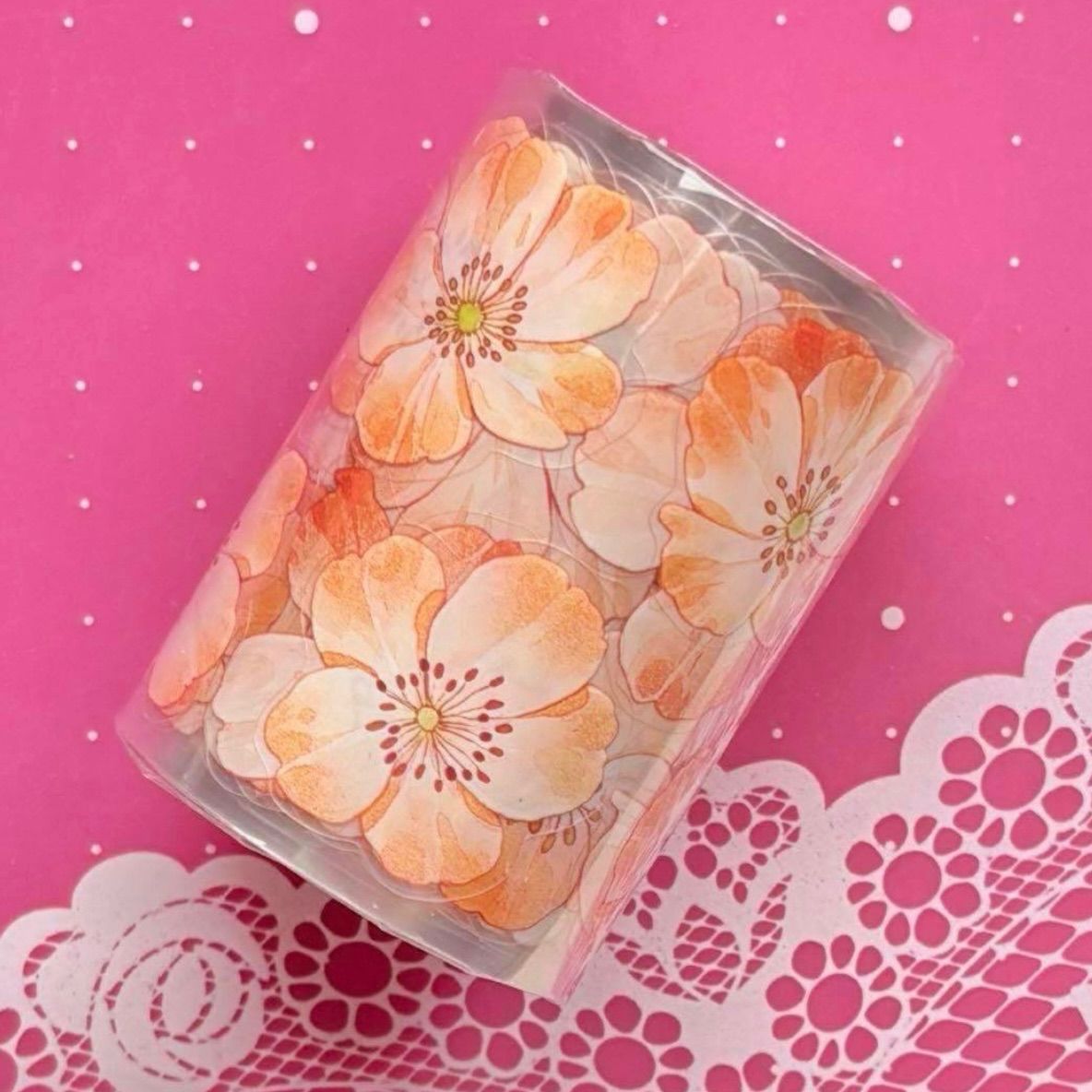 PET 风之灵 6cm×6m 600cm/loopダイカット加工 海外マステ 海外