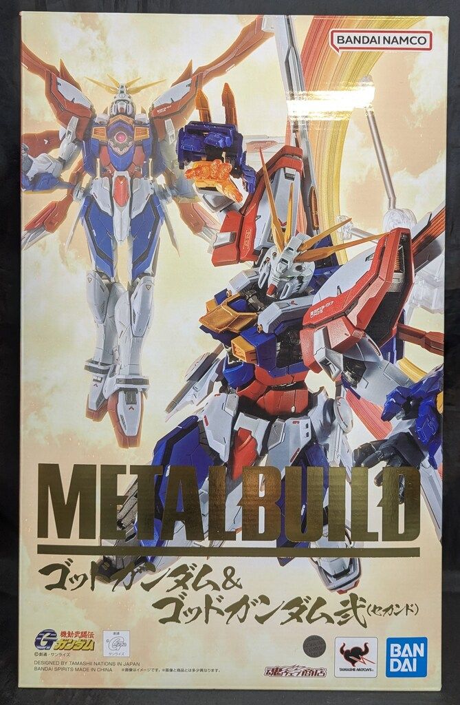 BANDAI SPIRITS METAL BUILD ゴッドガンダム ゴッドガンダム弐 2次発送分 修正済