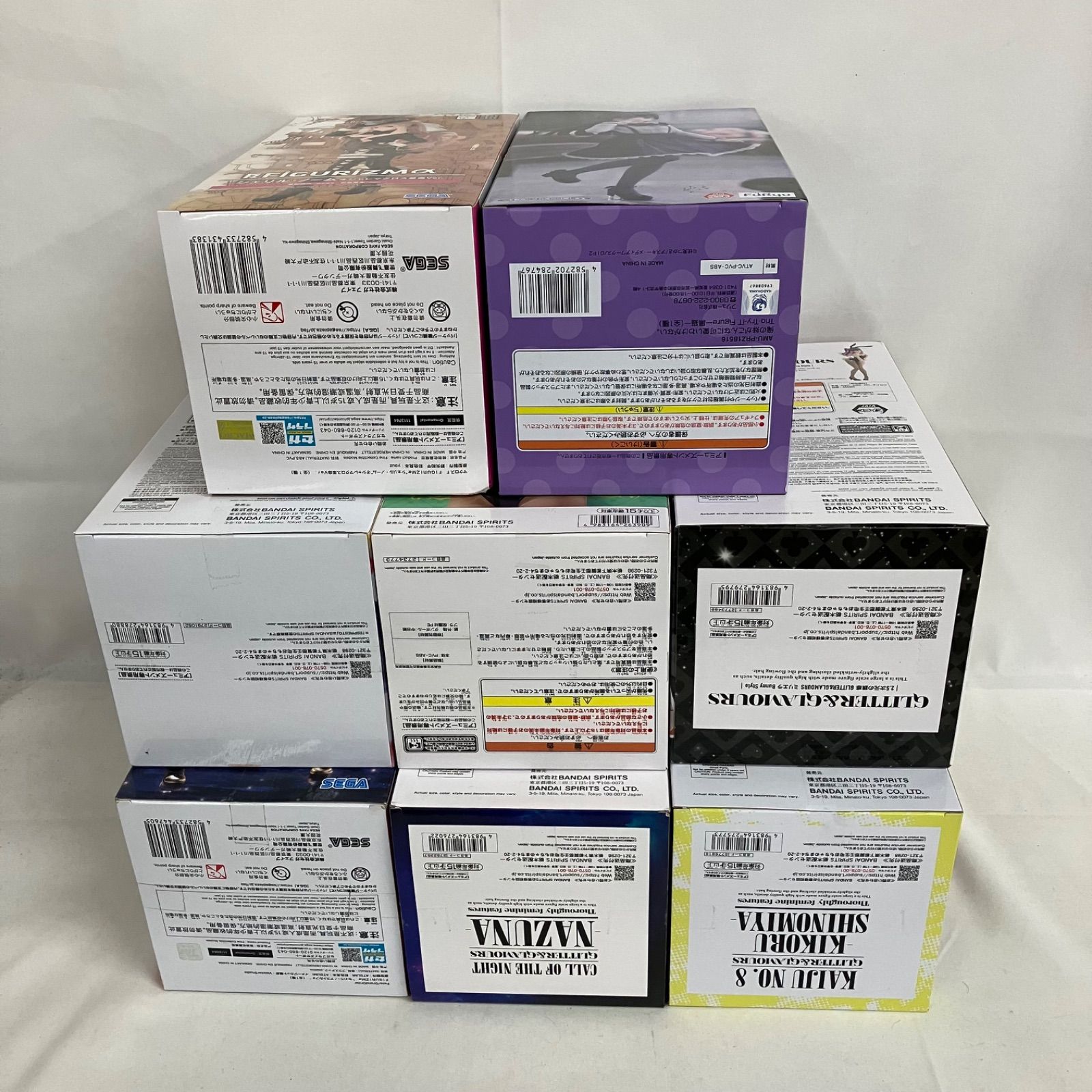 未開封 美少女 GLITTER&GLAMOURS 他 フィギュア まとめ売り 8個セット