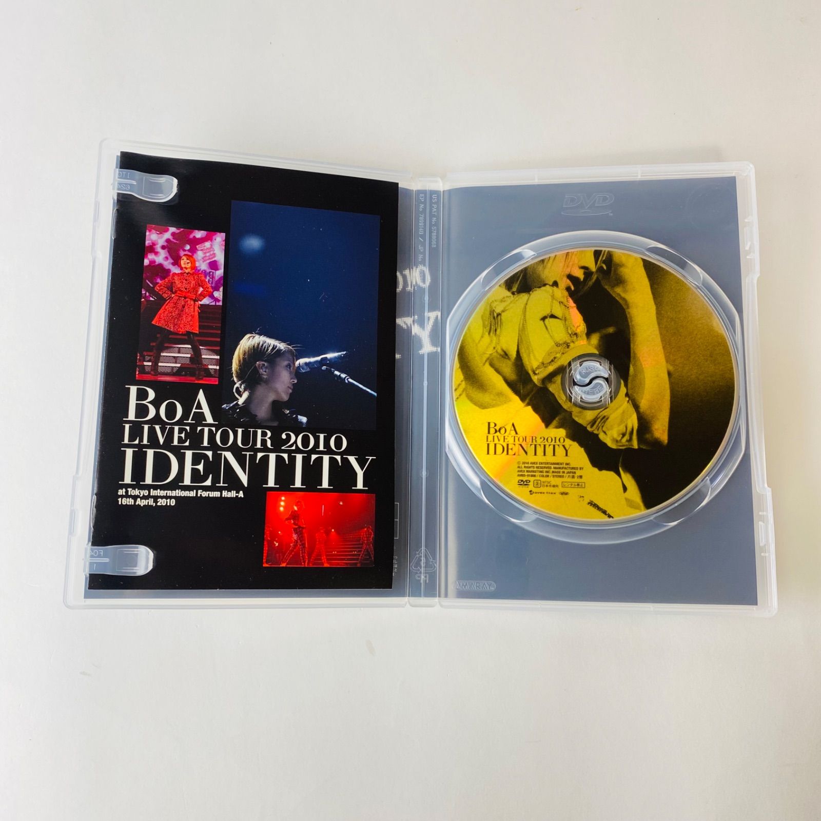 BoA LIVE TOUR 2010 IDENTITY AVBD-91806 [MSC-N4]【DVD】 - メルカリ