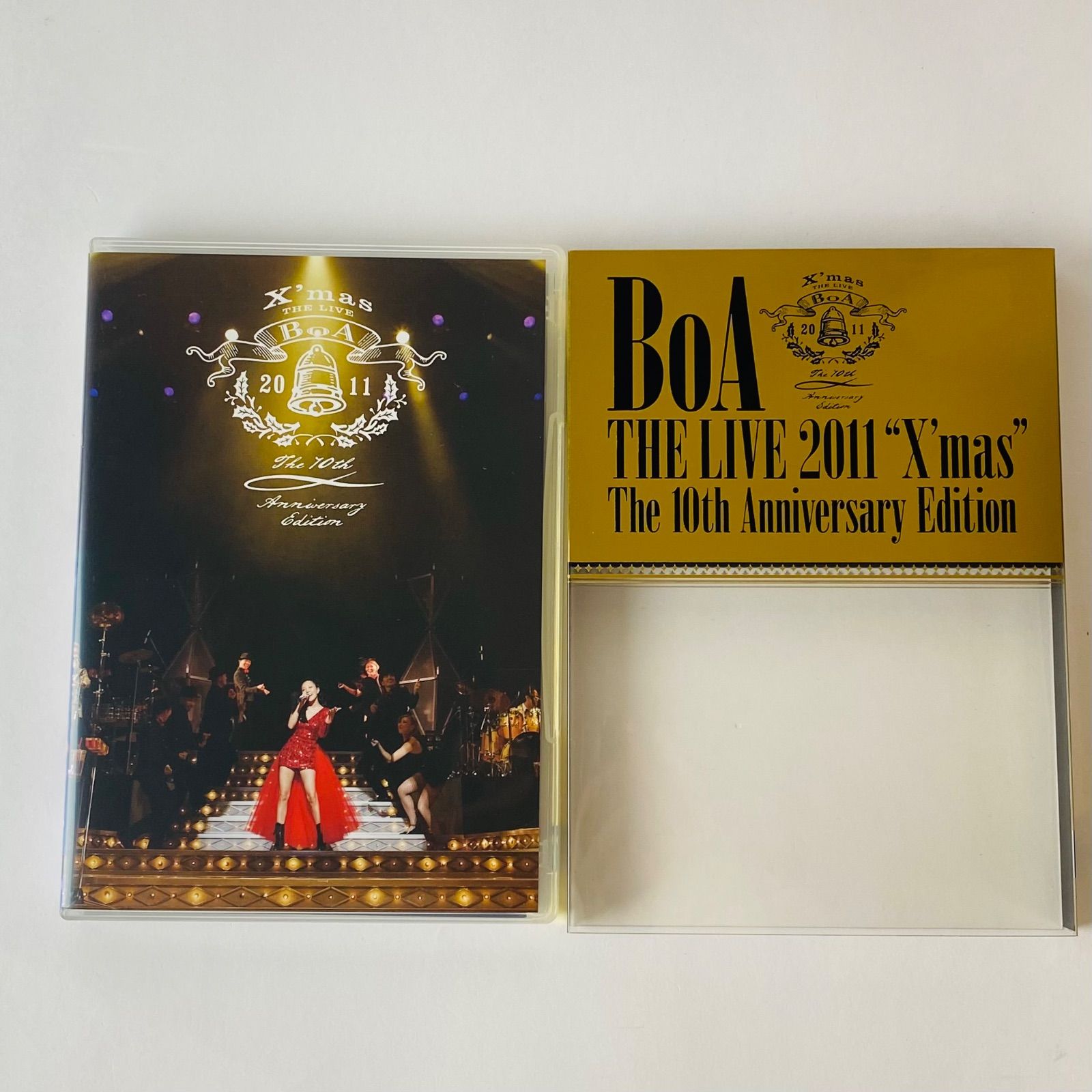 【未開封】BoA THE LIVE 2010X`mas DVD&豪華グッズセット BoA THE LIVE 2011“X'mas