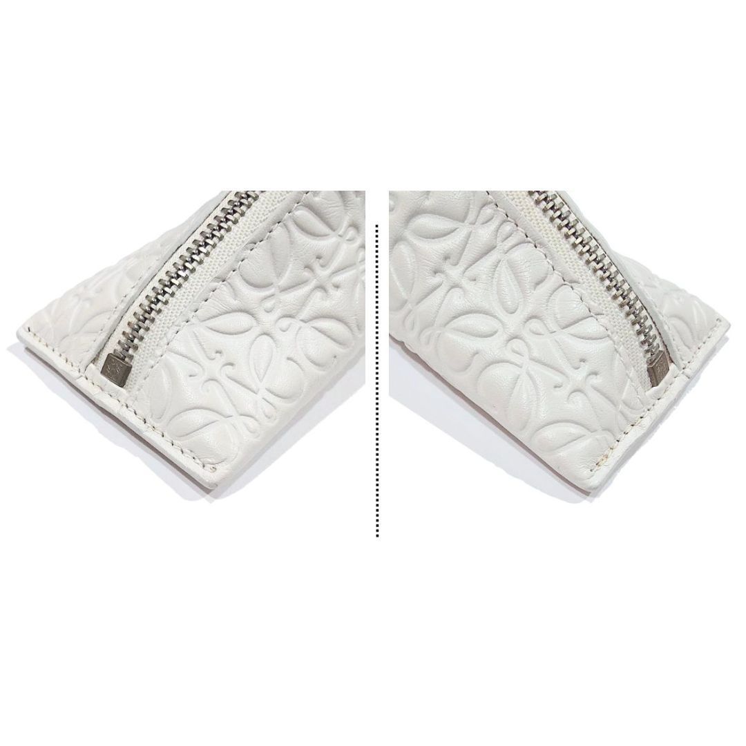 LOEWE ロエベ アナグラム リピート 総柄 ジップ コインケース 小銭入れ