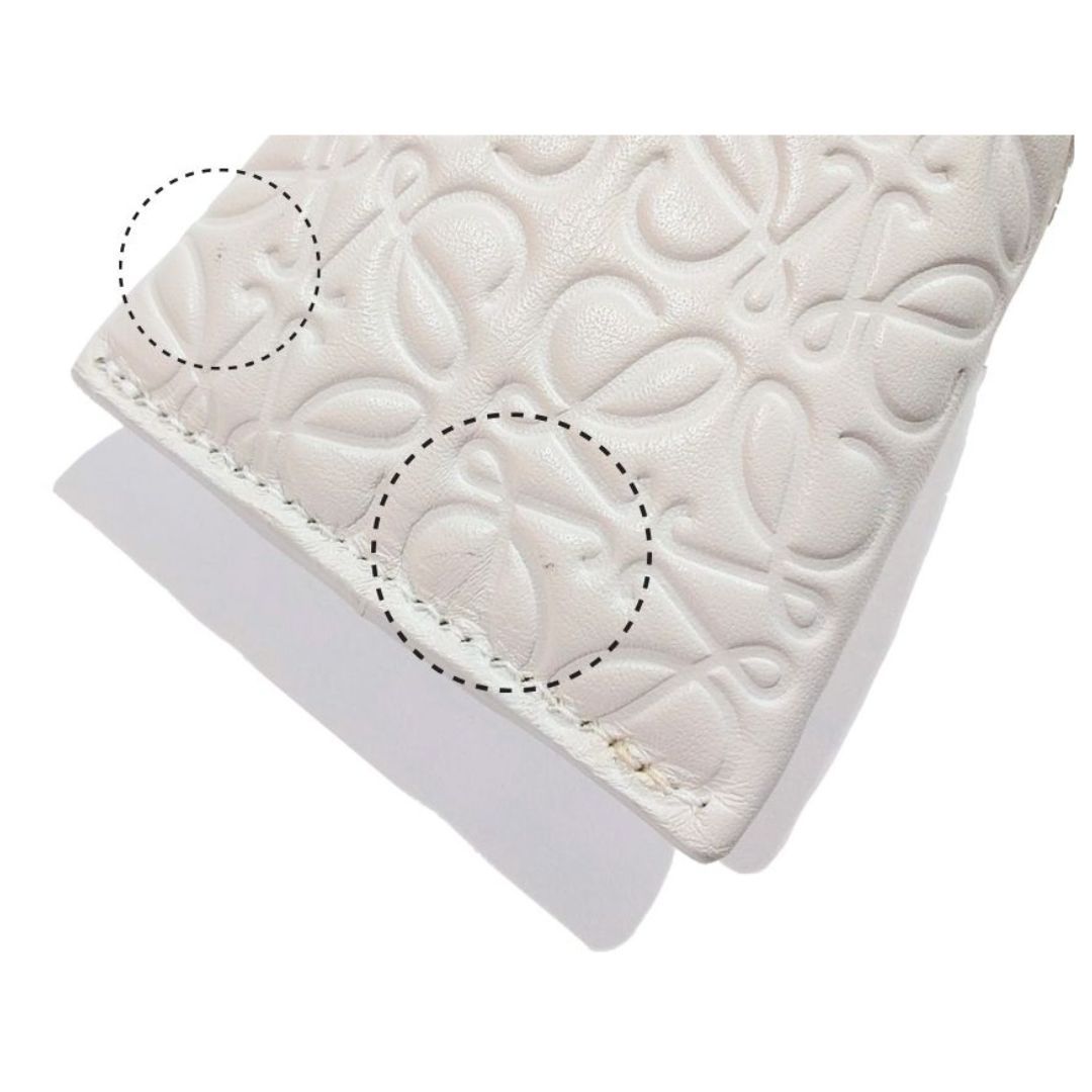 LOEWE ロエベ アナグラム リピート 総柄 ジップ コインケース 小銭入れ