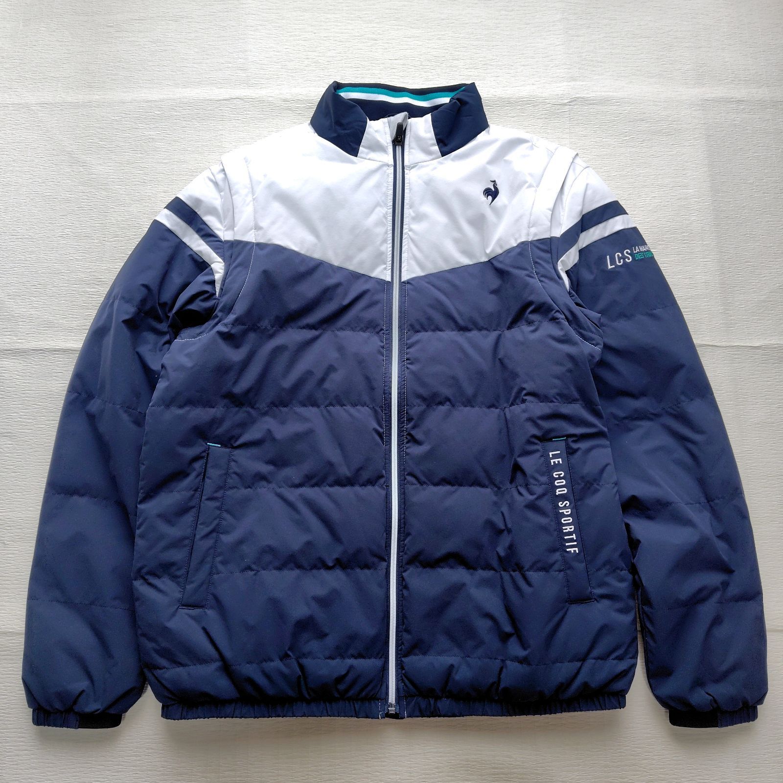 冬の二刀流】 le coq sportif GOLF 中綿ジャケット メンズ 大きい LL