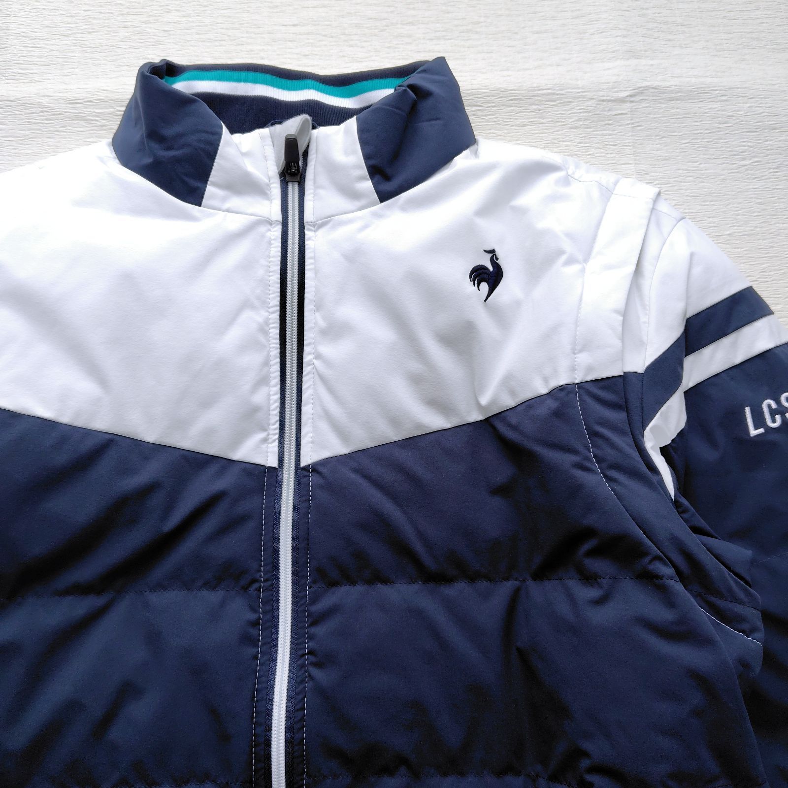冬の二刀流】 le coq sportif GOLF 中綿ジャケット メンズ 大きい LL