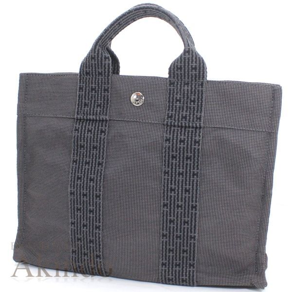 エルメス ハンドバッグ エールライン PM トートPM グレー ユニセックス メンズ レディース お出掛け HERMES 便利 万能 軽量 ブランド プレゼント ギフト