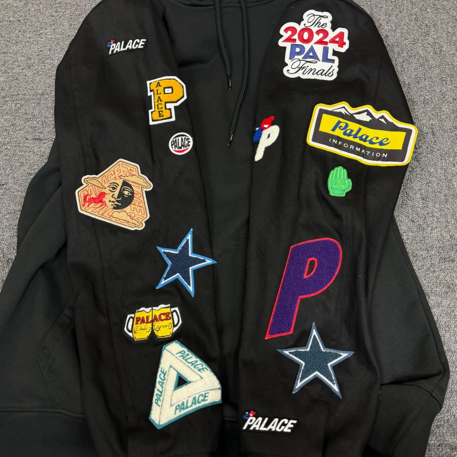 参考上代132000円 JUNYA WATANABE × PALACE 24SS コラボ カスタマイズ 