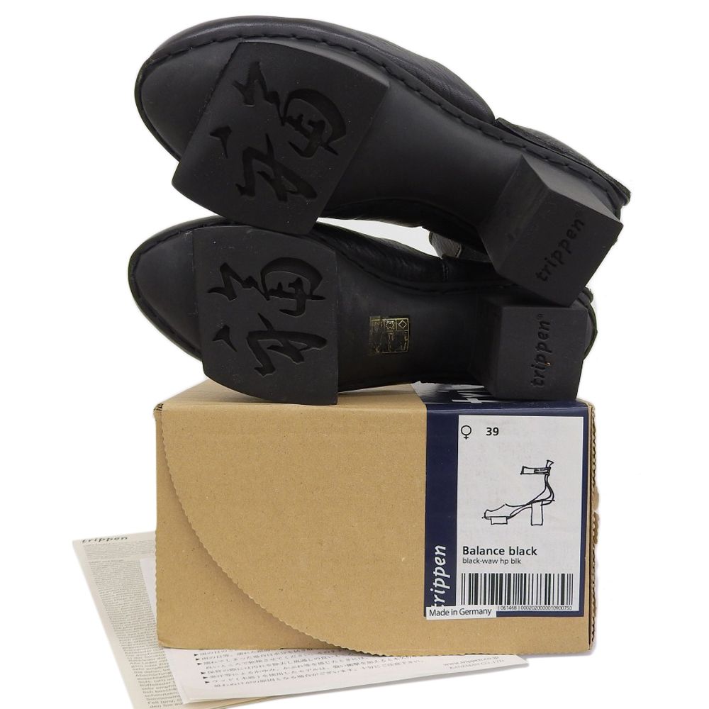 trippen トリッペン ハッピーソール レザー ストラップシューズ 39