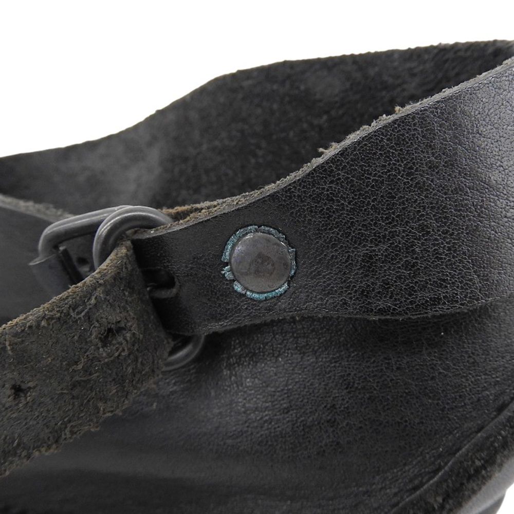 レザーストラップシューズ レディース