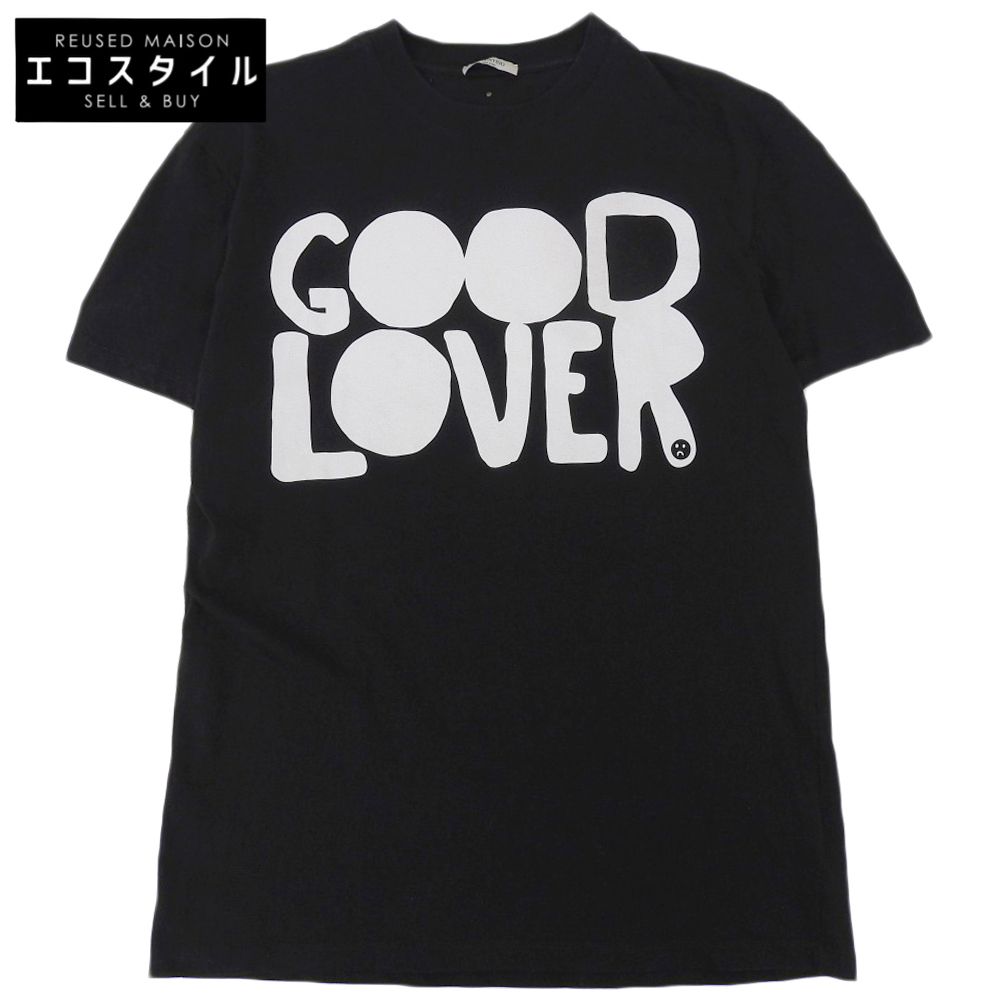 ヴァレンティノ GOOD ROVER プリントTシャツ トップス メンズ ブラック L