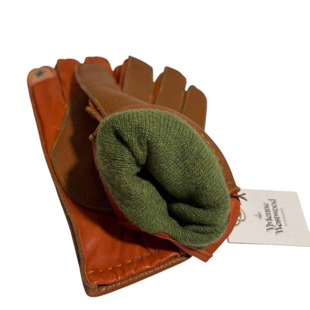 タグ付き・未使用品】 ヴィヴィアン ウエストウッド 手袋 レザー