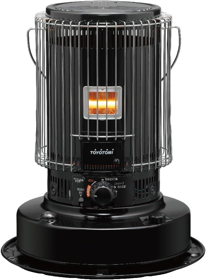 再生品】トヨトミ TOYOTOMI KS-67H(B) ブラック 対流形 石油ストーブ